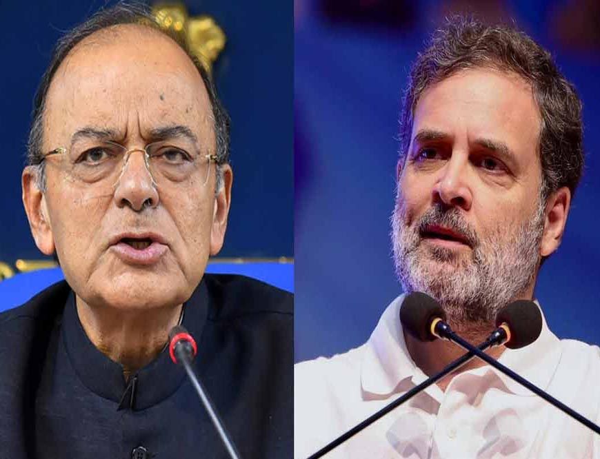 राहुल गांधी के बयान पर BJP का पलटवार: 2019 में निधन के बाद जेटली कैसे मिले?
