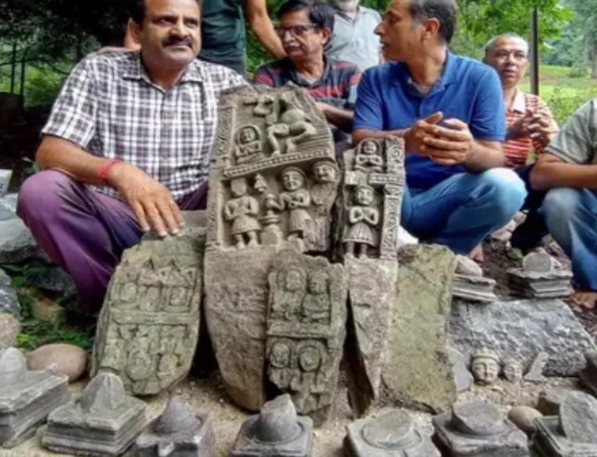 अनंतनाग में खुदाई के दौरान निकलीं 'हिंदू मूर्तियां', 2000 साल पुरानी होने का अनुमान