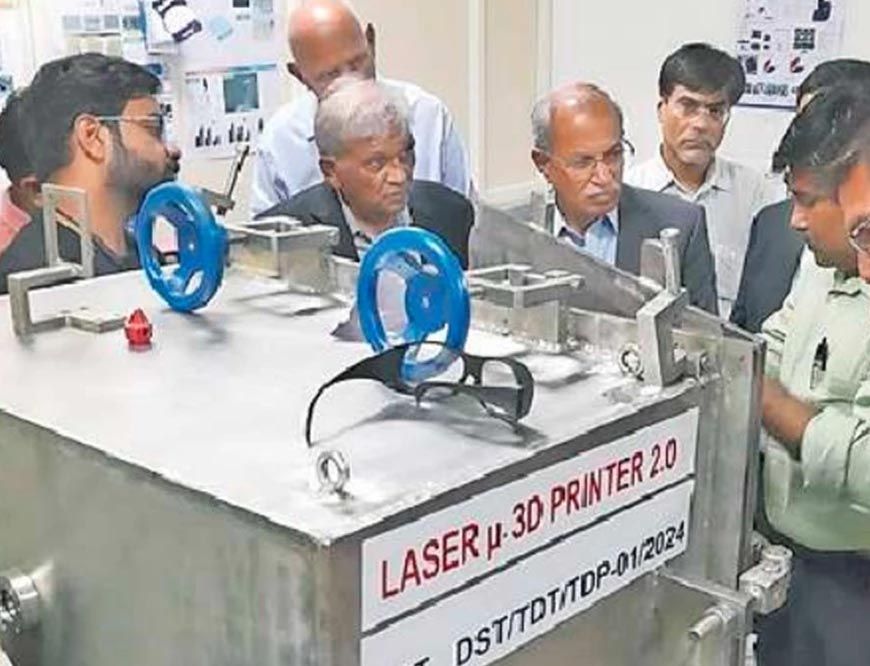 आईआईटी इंदौर की बड़ी उपलब्धि: माइक्रो 3डी प्रिंटर अब होगा इंडस्ट्री में तैयार