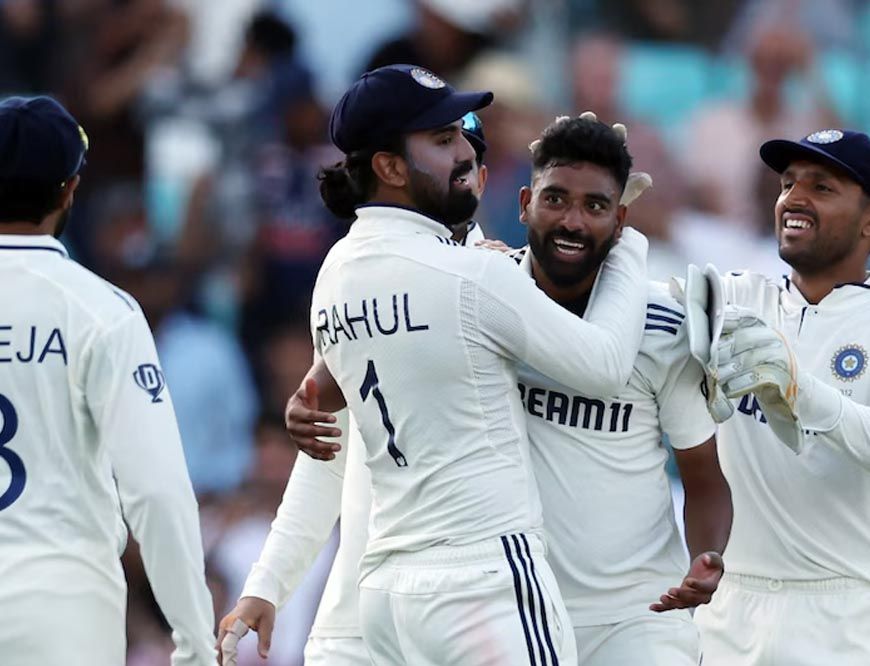 ओवल में भारतीय धमाका: 6 रन से जीता आखिरी मुकाबला, सीरीज 2-2 से बराबर