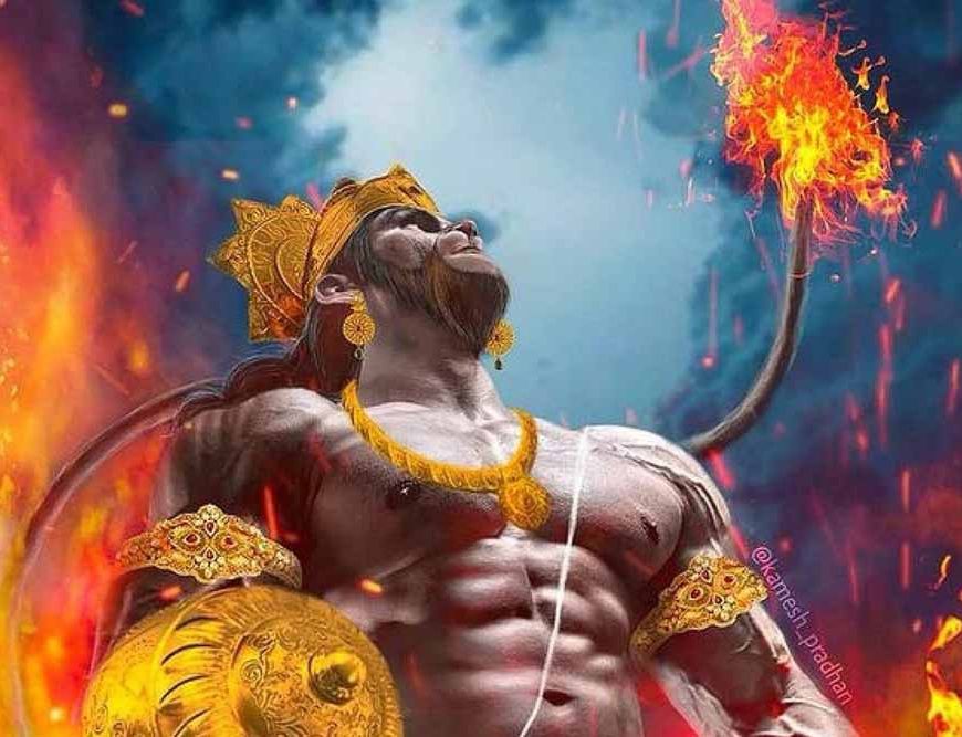 लंका दहन के समय एक घर छोड़ दिया था हनुमानजी ने