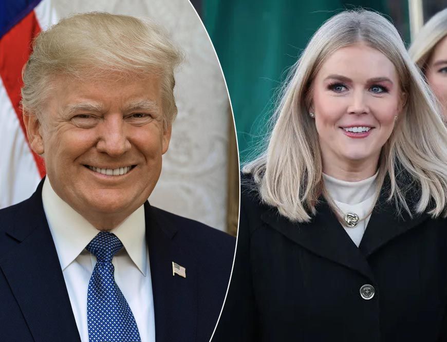 ट्रंप की टिप्पणी से मचा तूफान: 27 साल की सेक्रेटरी के होंठों को बताया ‘मशीनगन’ जैसा