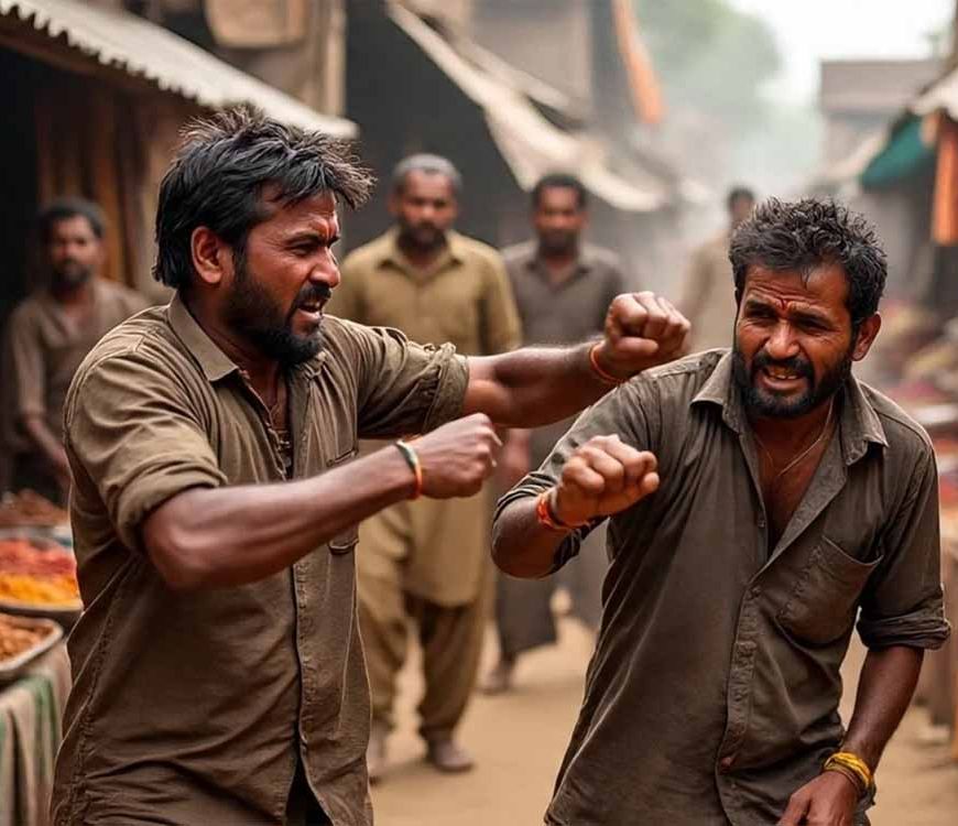 पिता की पिटाई कर रहे थे बेटे, रोकने गए पुलिसवाले को उतारा मौत के घाट