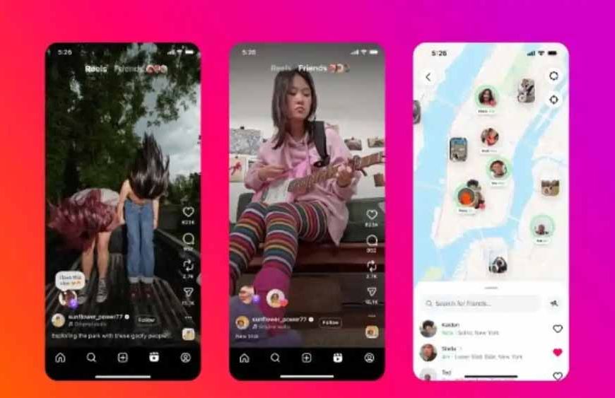 Instagram की बड़ी अपडेट: अब Reels कर सकेंगे Repost, Map फीचर भी जोड़ा गया