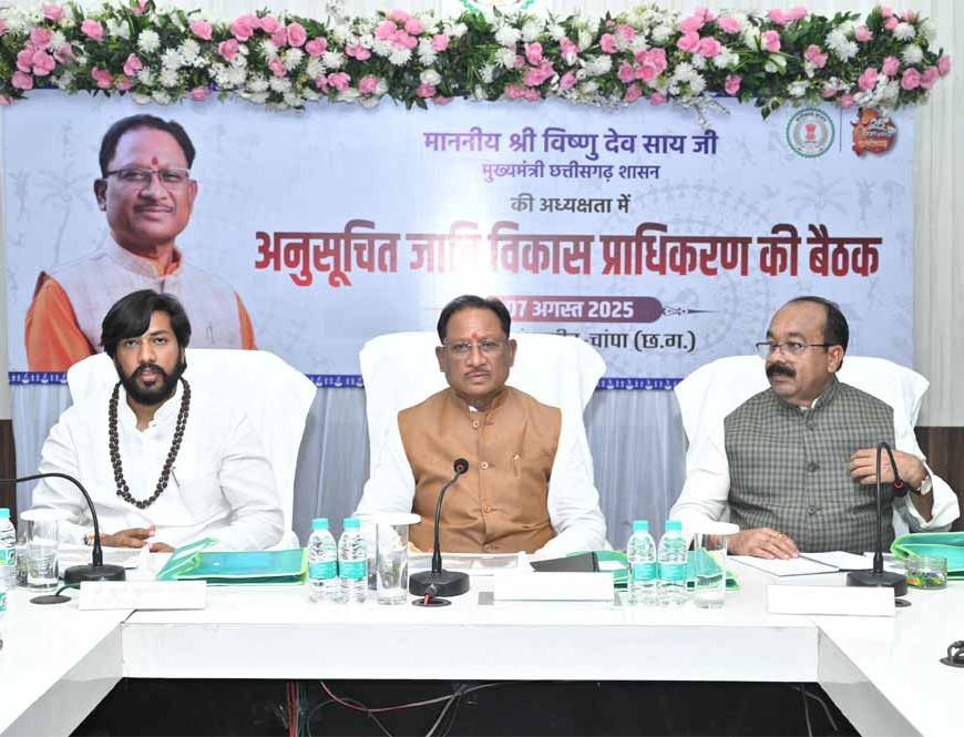 स्वीकृत कार्यों को गंभीरता से लेकर पूरी गुणवत्ता के साथ समय सीमा में पूर्ण कराएं कलेक्टर्स: मुख्यमंत्री विष्णुदेव साय