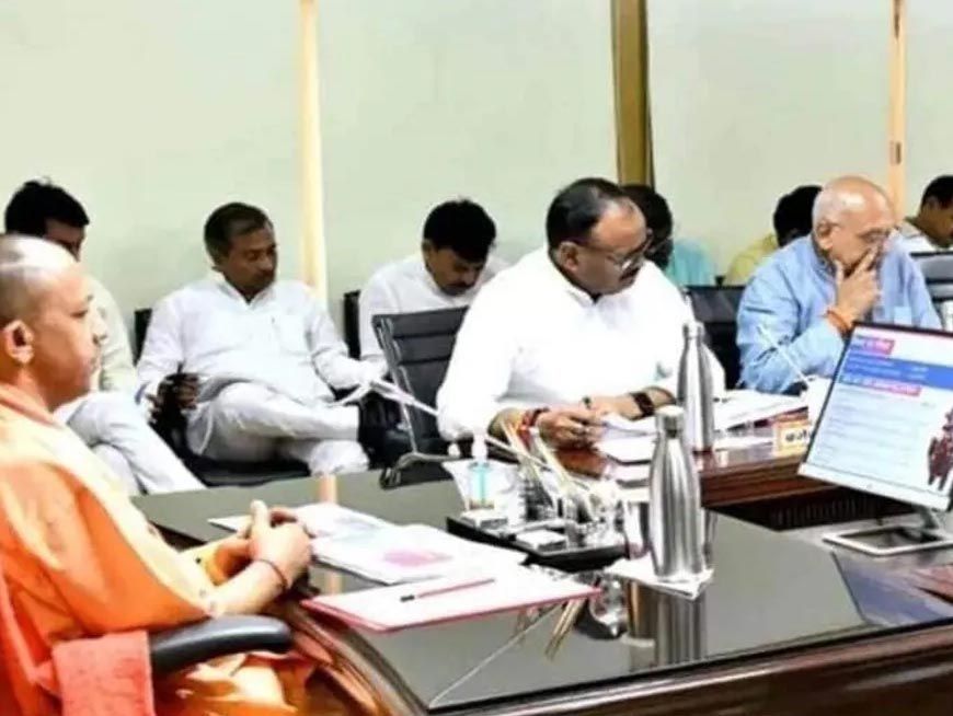 सीएम योगी की अहम बैठक, विकसित भारत-विकसित उत्तर प्रदेश 2047 विजन पर मंथन