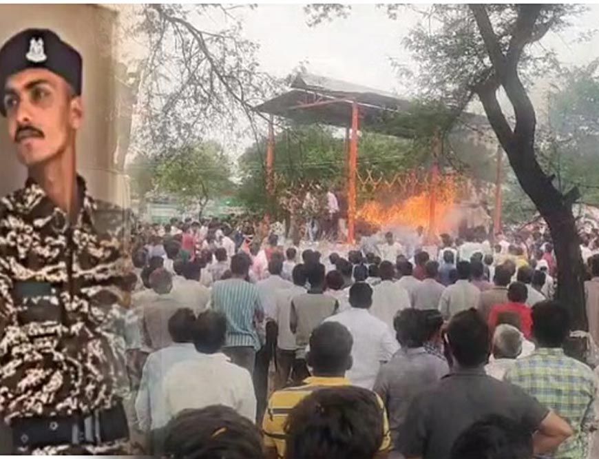 रक्षाबंधन पर तिरंगे में लिपटा शहीद भाई, बहनों ने रोते हुए बांधी राखी और दी अंतिम विदाई