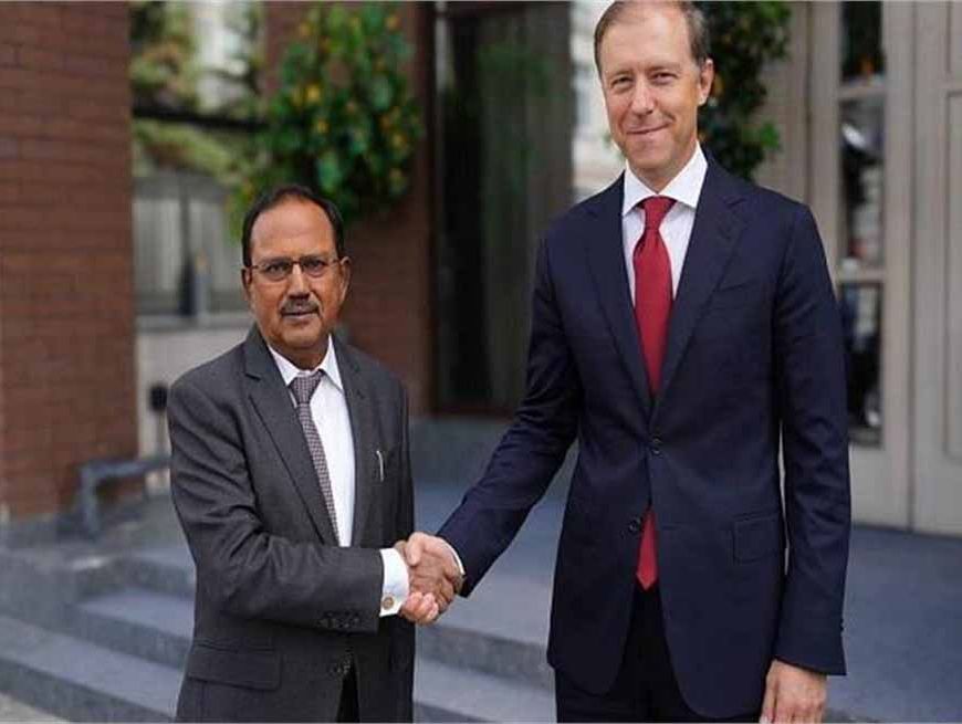 NSA डोभाल ने रूसी उप-प्रधानमंत्री से की मुलाकात, पुतिन करेंगे साल के अंत में भारत दौरा