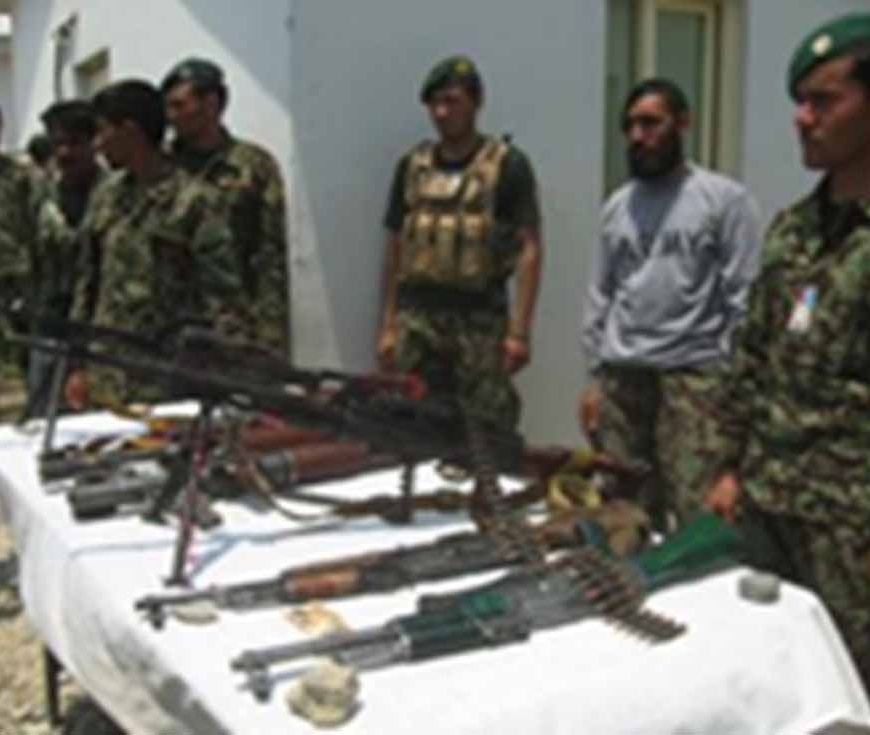 अफगानिस्तान: पकतिया प्रांत में सुरक्षा बलों ने जब्त किए हथियार और गोला-बारूद