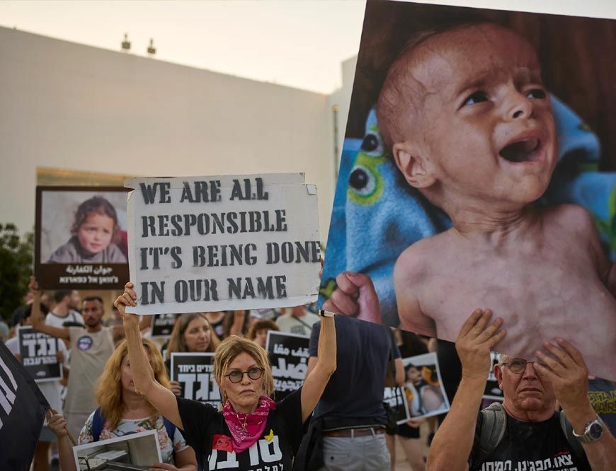 नेतन्याहू ने गाजा में भुखमरी के दावों को बताया प्रोपेगैंडा, हड्डियों का ढांचा बने बच्चों की तस्वीरों पर प्रतिक्रिया