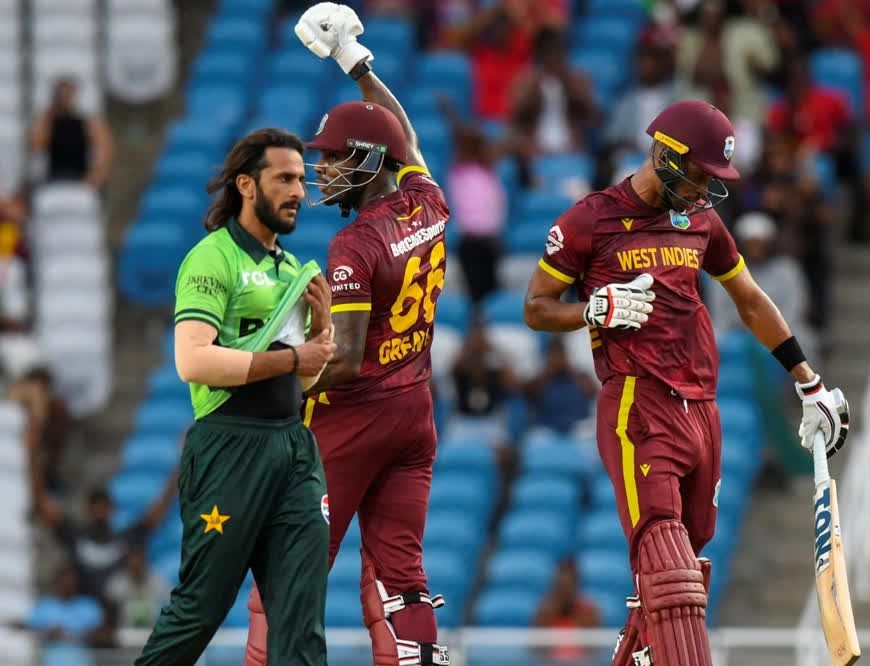 वेस्टइंडीज की जोरदार वापसी: पाकिस्तान को हराकर वनडे सीरीज 1-1 से बराबर