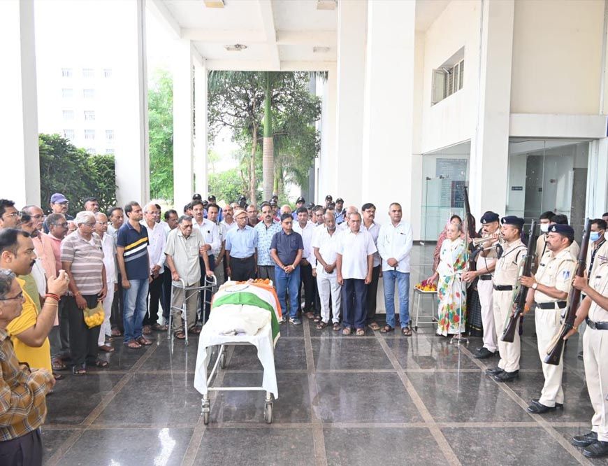 उप मुख्यमंत्री शुक्ल ने विदिशा के देहदानी समाजसेवी अरविंद कुमार जैन को दी श्रद्धांजलि