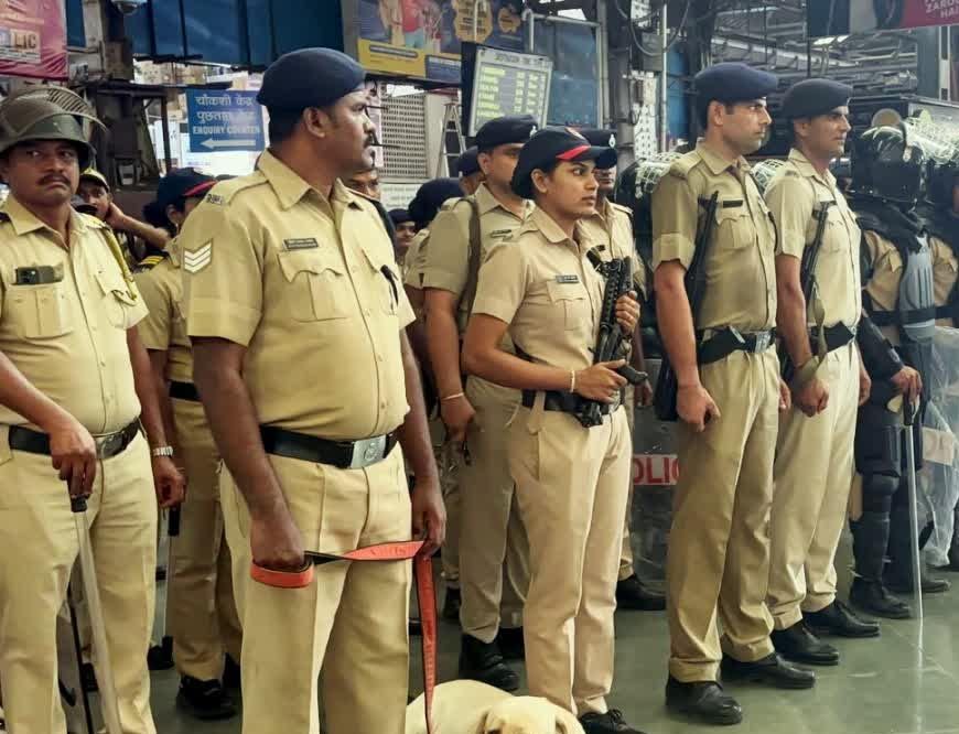 स्वतंत्रता दिवस से पहले रेलवे स्टेशनों पर हाई अलर्ट, RPF और GRP तैनात