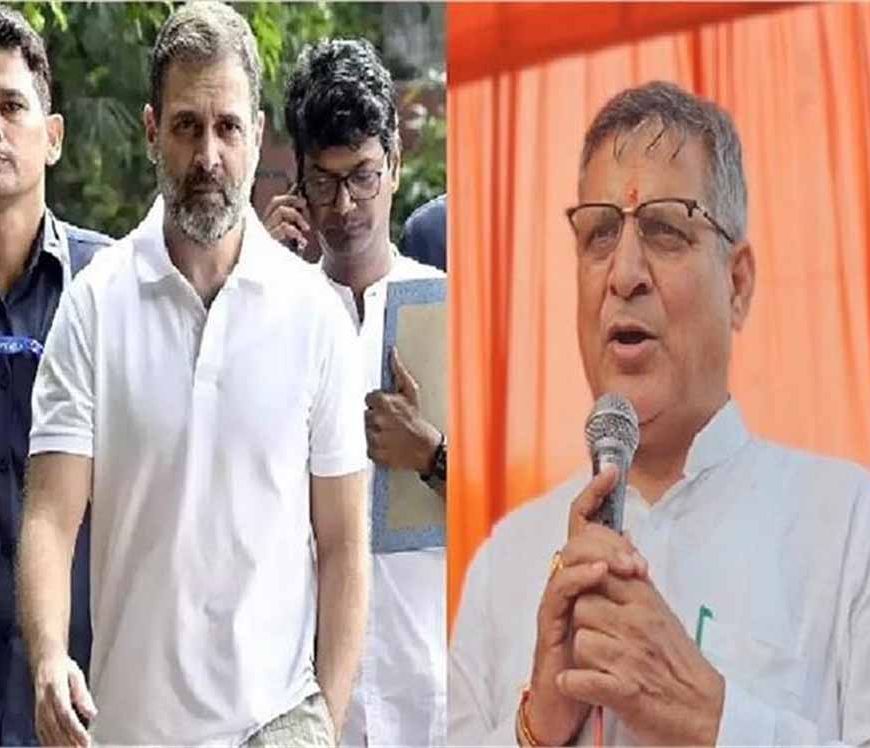 कंवरपाल गुर्जर का राहुल गांधी पर जोरदार निशाना, कहा- नेता नहीं हैं उस स्तर के