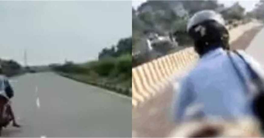 इंसानियत शर्मसार: पति ने पत्नी के शव को बाइक पर बांधकर 80 KM तक की दर्दनाक यात्रा