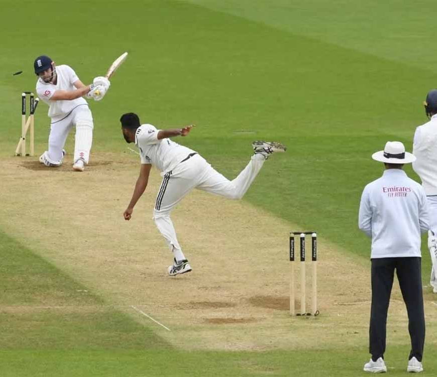 मैं खुशकिस्मत हूं: मोहम्मद सिराज की खतरनाक गेंद ने अंपायर कुमार धर्मसेना को भी चौंका दिया