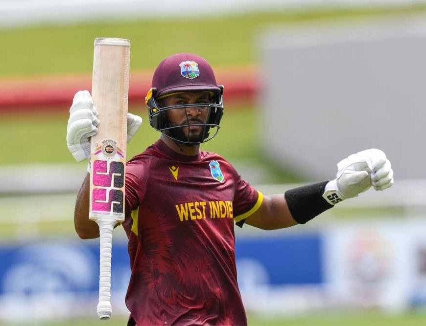 शाई होप के निशाने पर वेस्टइंडीज का बड़ा रिकॉर्ड, लारा-गेल को पीछे छोड़ने का मौका