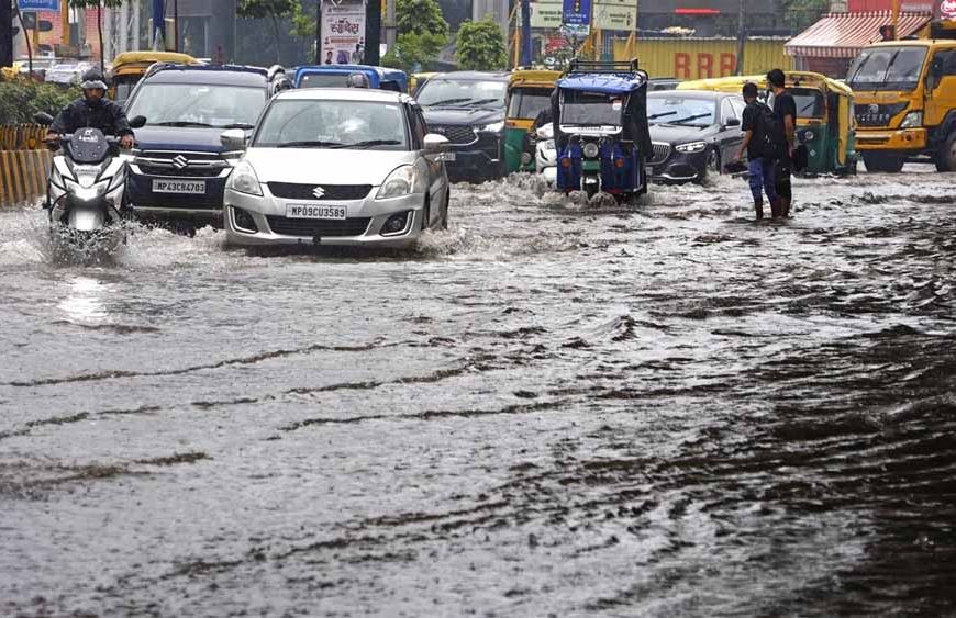 अगस्त के दूसरे पखवाड़े में शहर में झमाझम बारिश का नजारा, 15 अगस्त को भी तरबतर होगा शहर