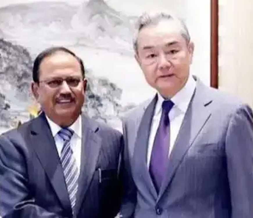 चीनी विदेश मंत्री का भारत दौरा सोमवार से, सीमा मुद्दे पर NSA डोभाल से वार्ता तय