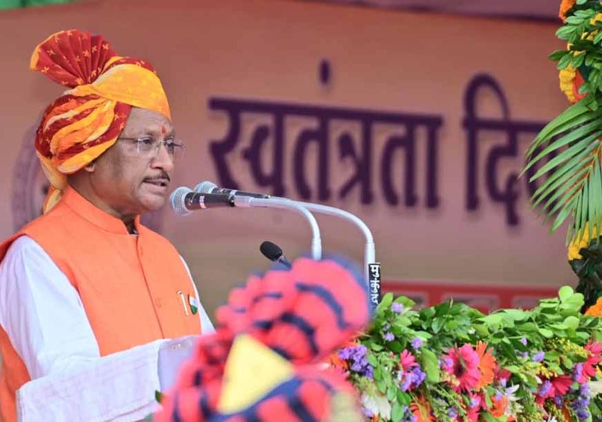 स्वतंत्रता दिवस-2025 : माननीय मुख्यमंत्री विष्णु देव साय का स्वतंत्रता दिवस संदेश- पुलिस परेड ग्राउण्ड ,रायपुर