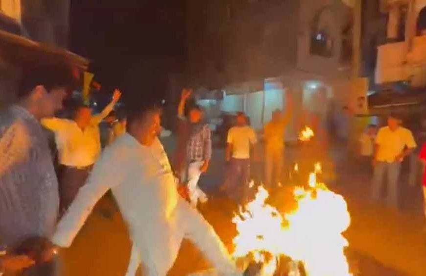 जयवर्धन की नियुक्ति पर बवाल, PCC चीफ जीतू पटवारी का पुतला फूंका