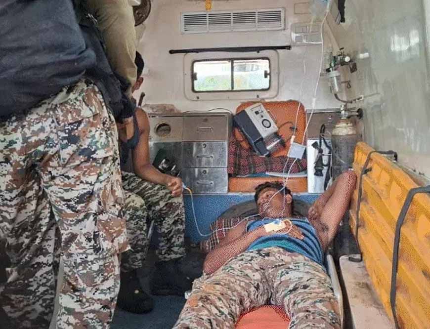 बीजापुर में नक्सली IED ब्लास्ट: DRG का एक जवान शहीद, 3 घायल