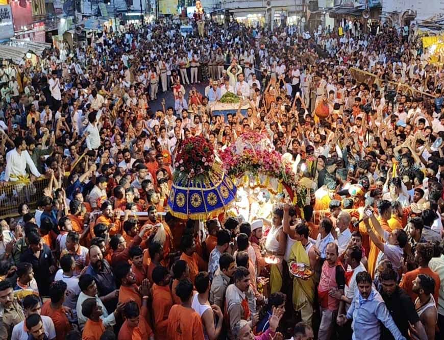 महाकाल की शाही सवारी: 10 ड्रोन से फूल बरसेंगे, 70 भजन मंडलियां और जनजातीय नृत्य से गूंजेगा उज्जैन