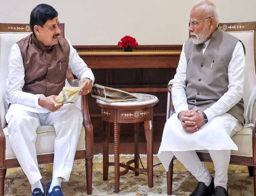 सीएम मोहन यादव ने पीएम मोदी को मध्य प्रदेश आने का आमंत्रण दिया, 25 अगस्त को पीएम मित्रा पार्क का भूमिपूजन