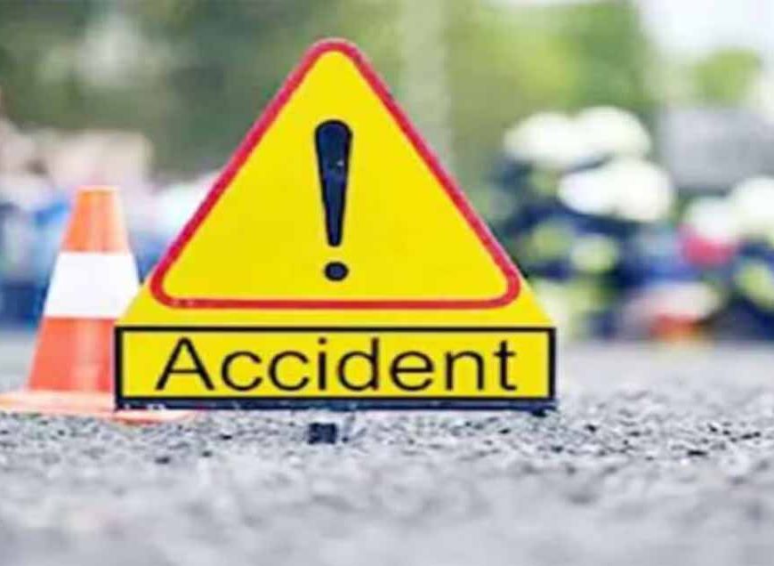 NH-27 पर भीषण टक्कर: ट्रक में घुसी वैन, 4 की मौत, 5 लोग गंभीर