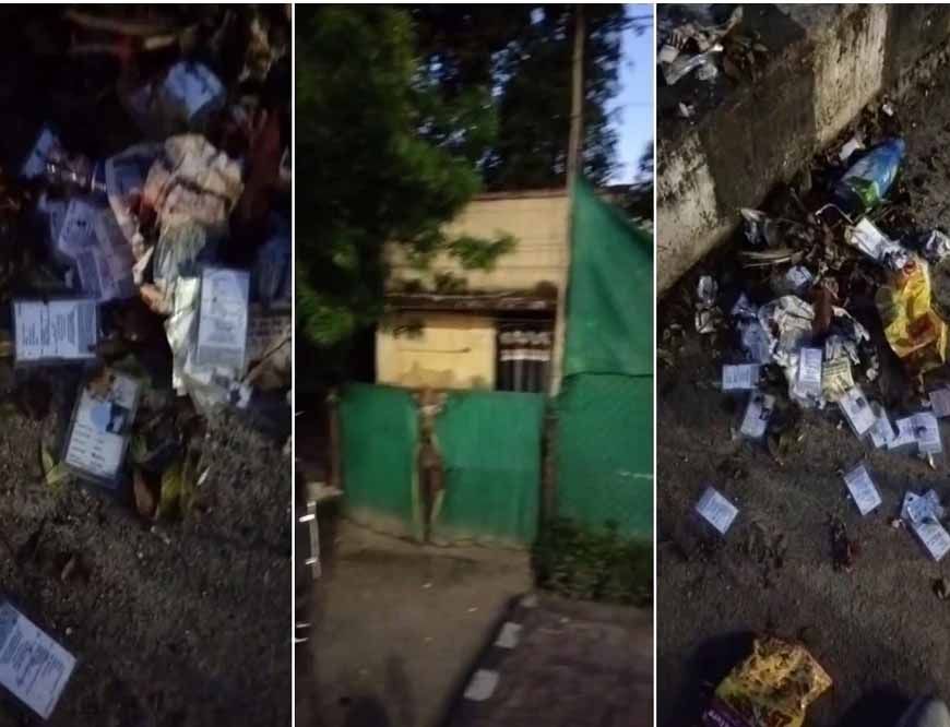 टीकमगढ़: केंद्रीय मंत्री वीरेंद्र कुमार के आवास के पास मिले जले हुए 43 वोटर ID कार्ड, जांच के आदेश