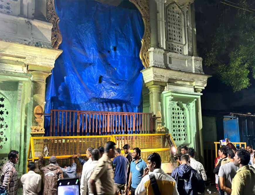 धार में बड़ा एक्शन: मुस्लिम समाज से खाली कराकर प्रशासन ने इमामबाड़ा सील किया, शहर में भारी पुलिस बल तैनात