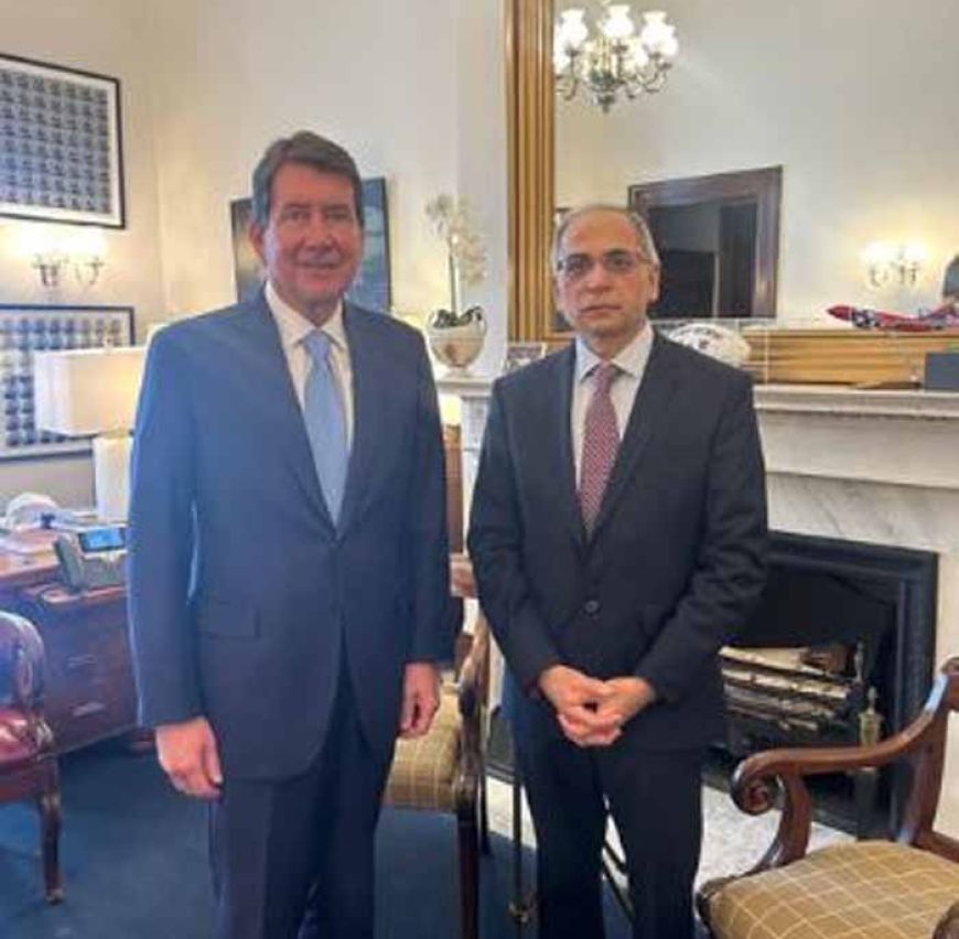 भारतीय राजदूत ने अमेरिकी नेताओं से की महत्वपूर्ण मुलाकात, व्यापार और ऊर्जा पर चर्चा