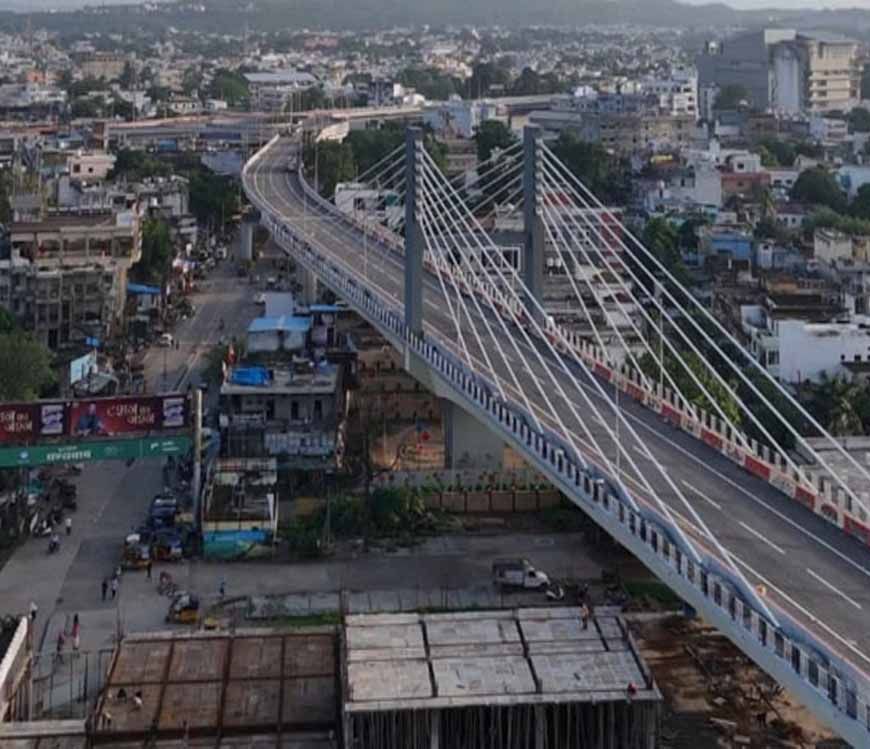 प्रदेश का सबसे बड़ा फ्लाईओवर और देश का सबसे बड़ा केबल स्टे ब्रिज आज से जनता के लिए खुला, नितिन गडकरी करेंगे लोकार्पण