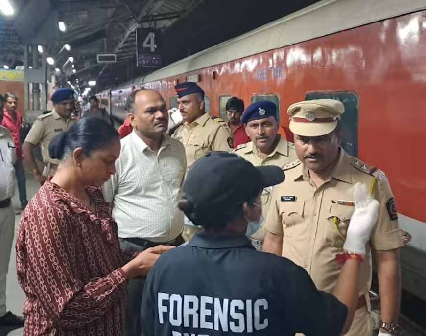 मुंबई-कुशीनगर एक्सप्रेस में सनसनी: AC कोच के टॉयलेट से मिला 5 साल की बच्ची का शव