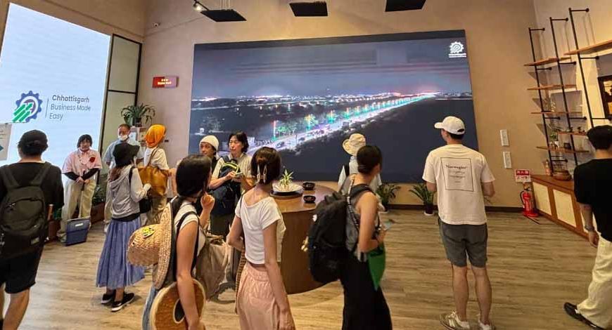 ओसाका (जापान) में वर्ल्ड एक्सपो 2025 के पहले ही दिन छत्तीसगढ़ पैवेलियन में उमड़ी रौनक