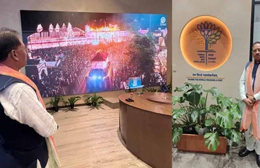 CM विष्णु देव साय ने किया छत्तीसगढ़ पैवेलियन का दौरा, वर्ल्ड एक्सपो 2025 में बिखरी सांस्कृतिक छटा