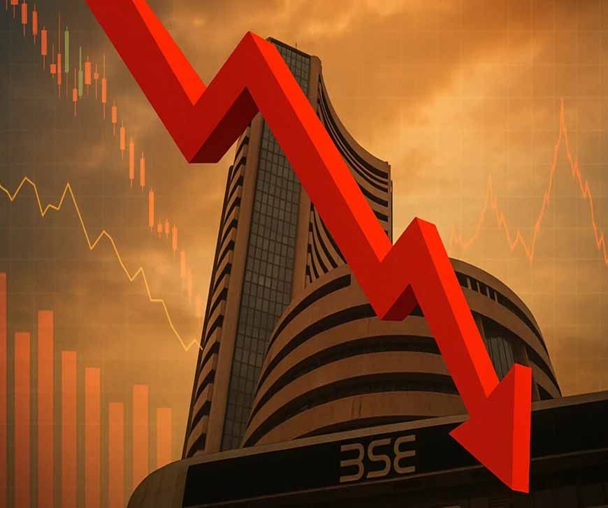 ट्रंप के 50% टैरिफ से हिली मार्केट, Sensex-Nifty में भारी गिरावट, ये 10 शेयर हुए प्रभावित