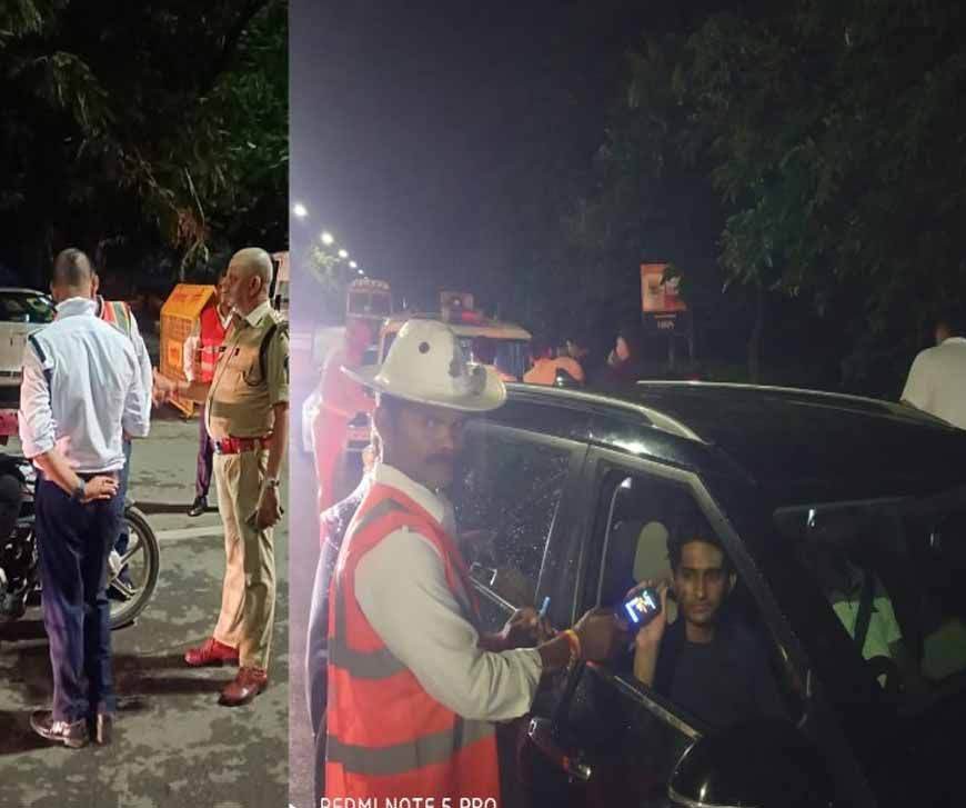 रायपुर में ड्रंक एंड ड्राइव पर सख्ती, 1200 से ज्यादा वाहन चालक पुलिस की पकड़ में
