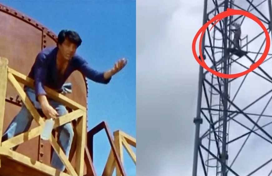 MP में ‘Veeru’ का टावर ड्रामा: शबाना से शादी न होने पर जान देने की धमकी, सरपंच-MLA जुटे समाधान के लिए