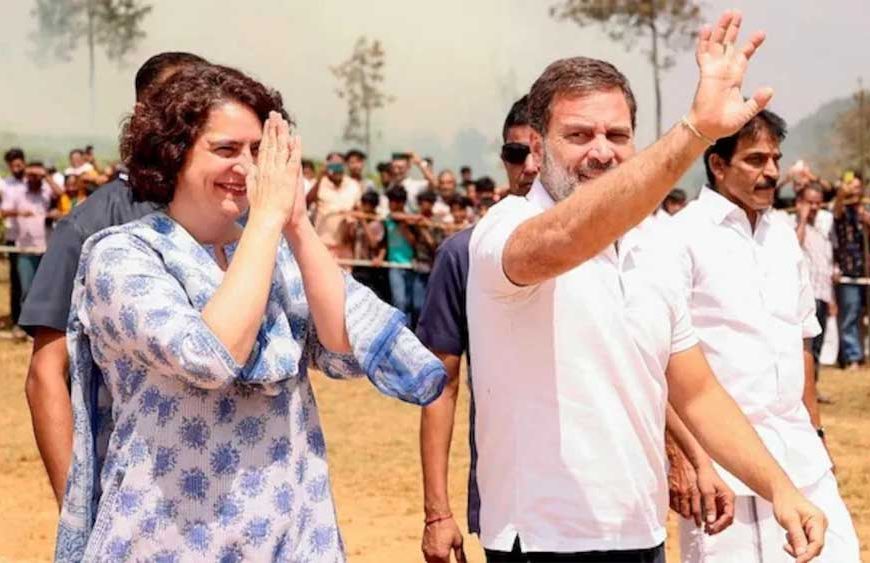 दरभंगा से राहुल-प्रियंका की हुंकार, मुजफ्फरपुर की ओर यात्रा