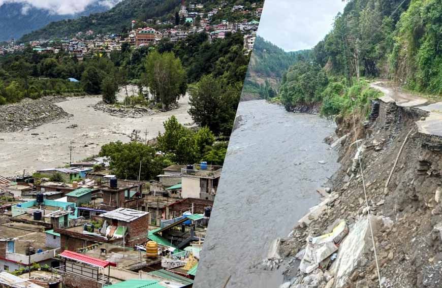हिमाचल में भारी बारिश, मणिमहेश यात्रा पर फंसे हजारों श्रद्धालु, मोबाइल सिग्नल नहीं