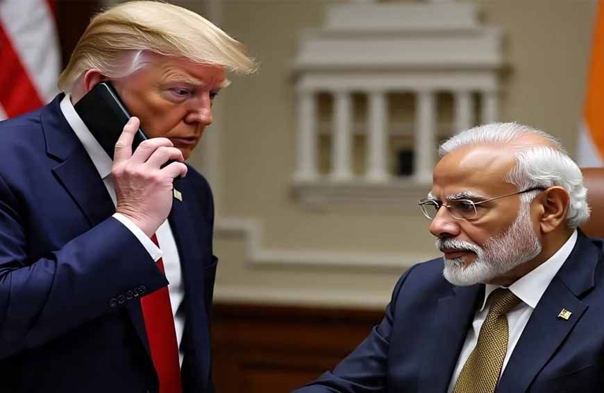 टैरिफ पर ट्रंप ने 4 बार फोन किया, पीएम मोदी ने नहीं उठाया – रिपोर्ट
