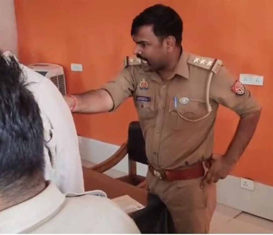 बजरंग दल कार्यकर्ताओं पर थानेदार का गुस्से भरा हमला, विवादित बयान वायरल