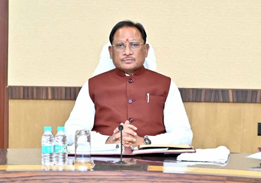 मुख्यमंत्री विष्णु देव साय ने बाढ़ प्रभावित जिलों में राहत कार्यों की गति तेज करने के दिए निर्देश