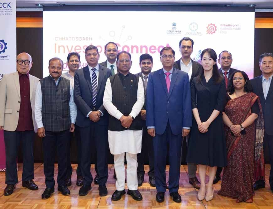 रायपुर : सियोल में मुख्यमंत्री विष्णु देव साय और ATCA प्रतिनिधिमंडल की महत्वपूर्ण भेंट, छत्तीसगढ़ में निवेश की संभावनाओं पर हुई चर्चा