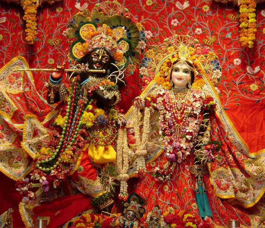 राधा अष्टमी पर बरना में विशेष समारोह, भक्तों में उत्साह का माहौल