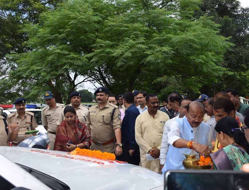 अनूपपुर जिले में डायल 112 पुलिस सेवा हुई प्रारंभ