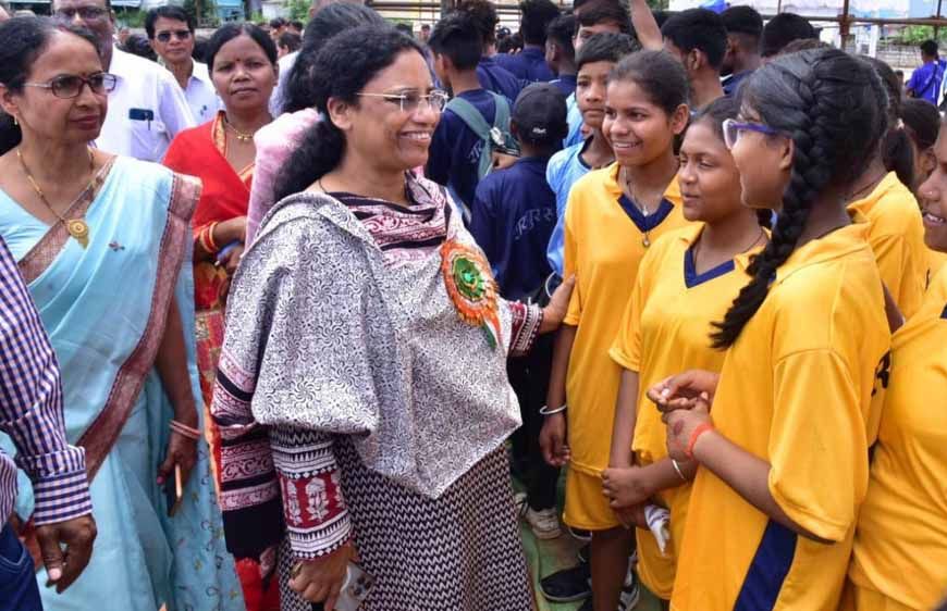 रायपुर : विधायक सुश्री उसेंडी ने 25वीं राज्य स्तरीय शालेय क्रीड़ा प्रतियोगिता का किया शुभारंभ