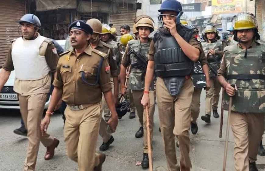संभल: जुमे की नमाज पर जामा मस्जिद के आसपास RAF-PAC की तैनाती, पुलिस हाई अलर्ट