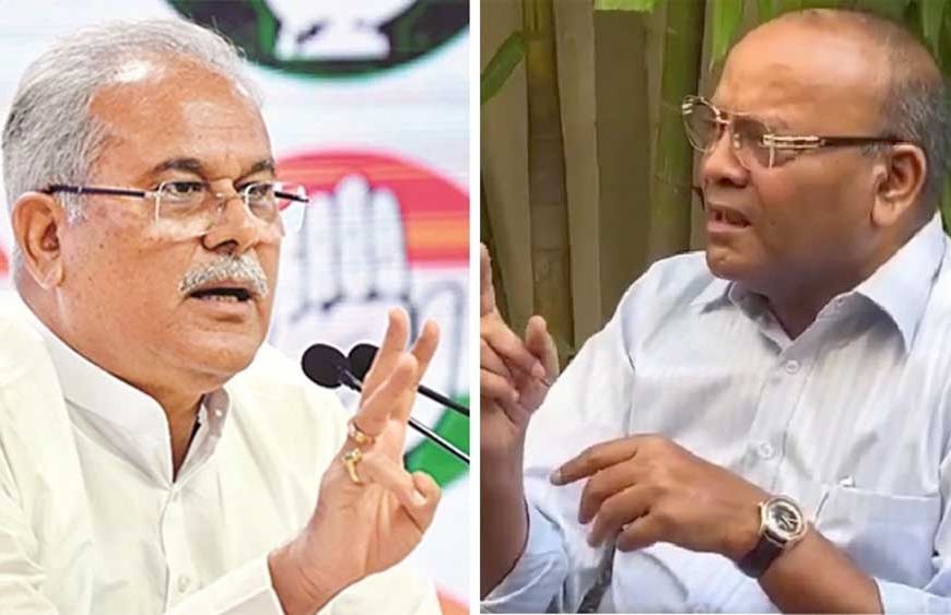 3 बच्चे वाले बयान पर संग्राम: भूपेश बघेल का तीखा वार, MLA चंद्राकर का पलटवार